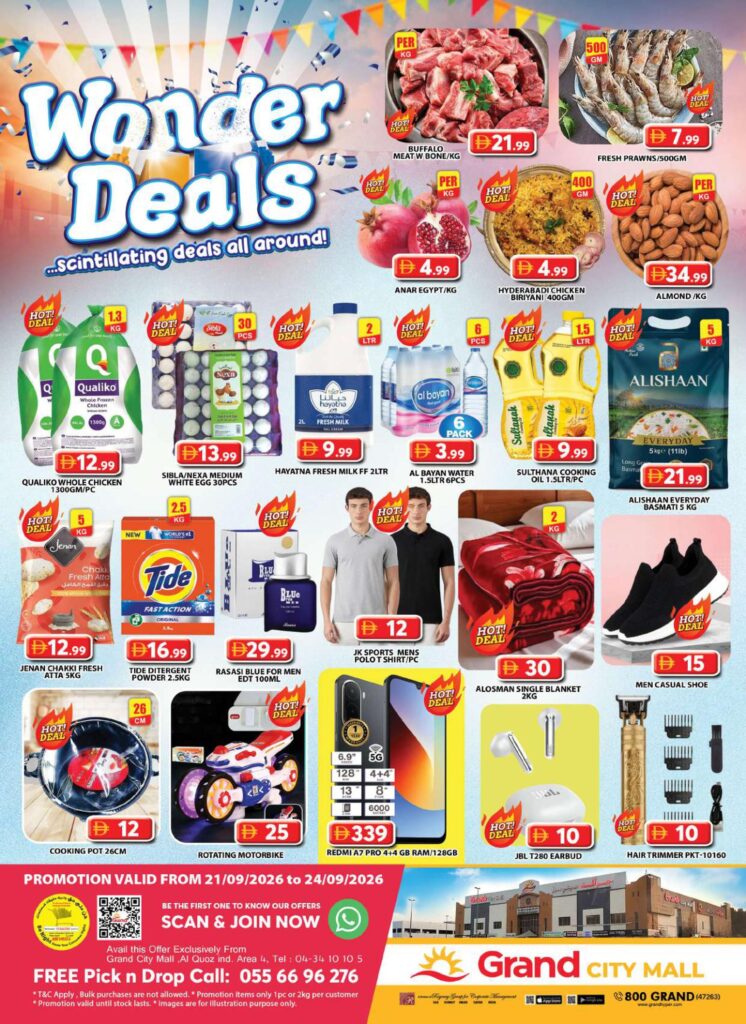 Grand Hyper offers in Dubai, 21–24 September 2026