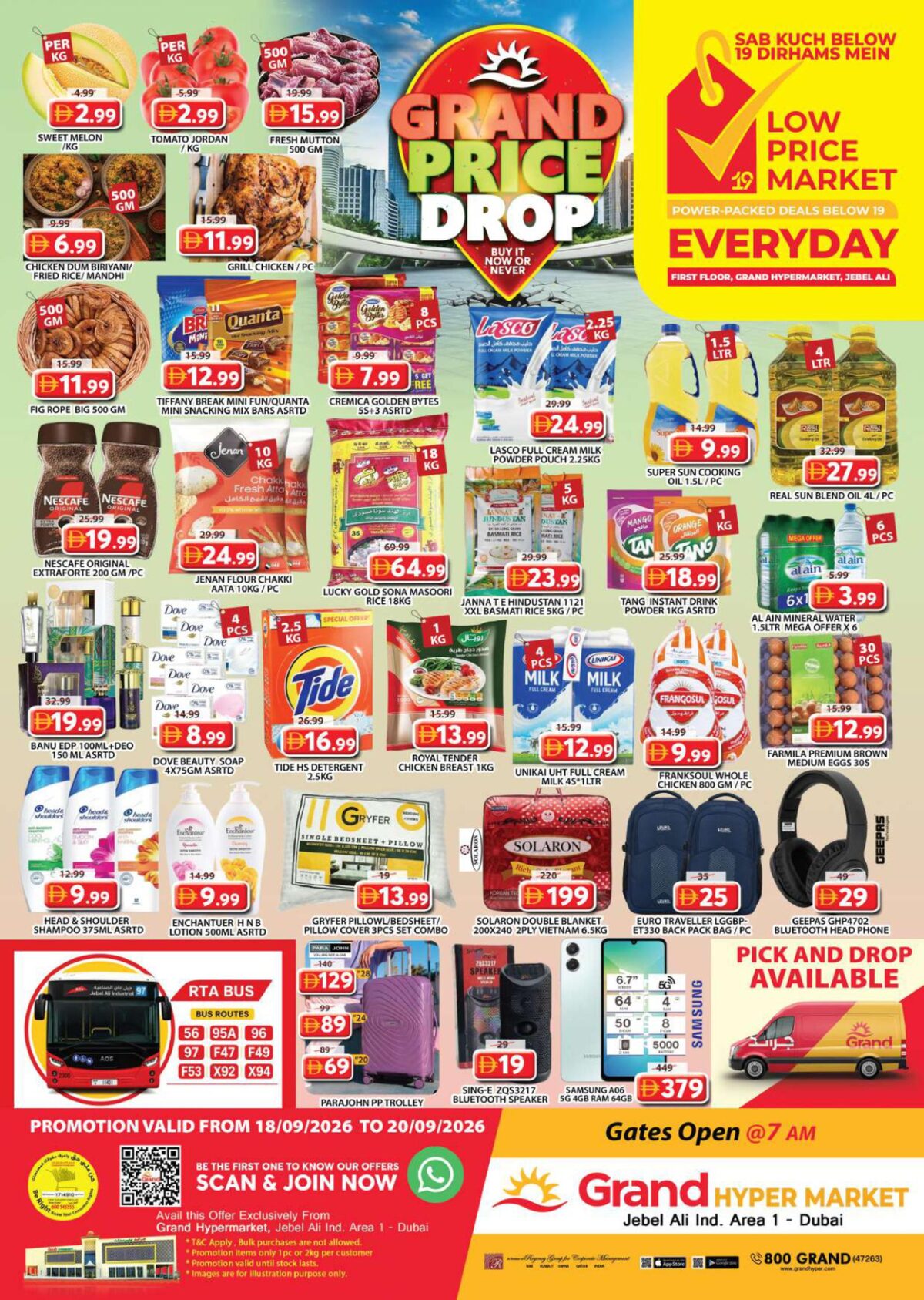Grand Hyper offers in Dubai, 18–20 September 2026