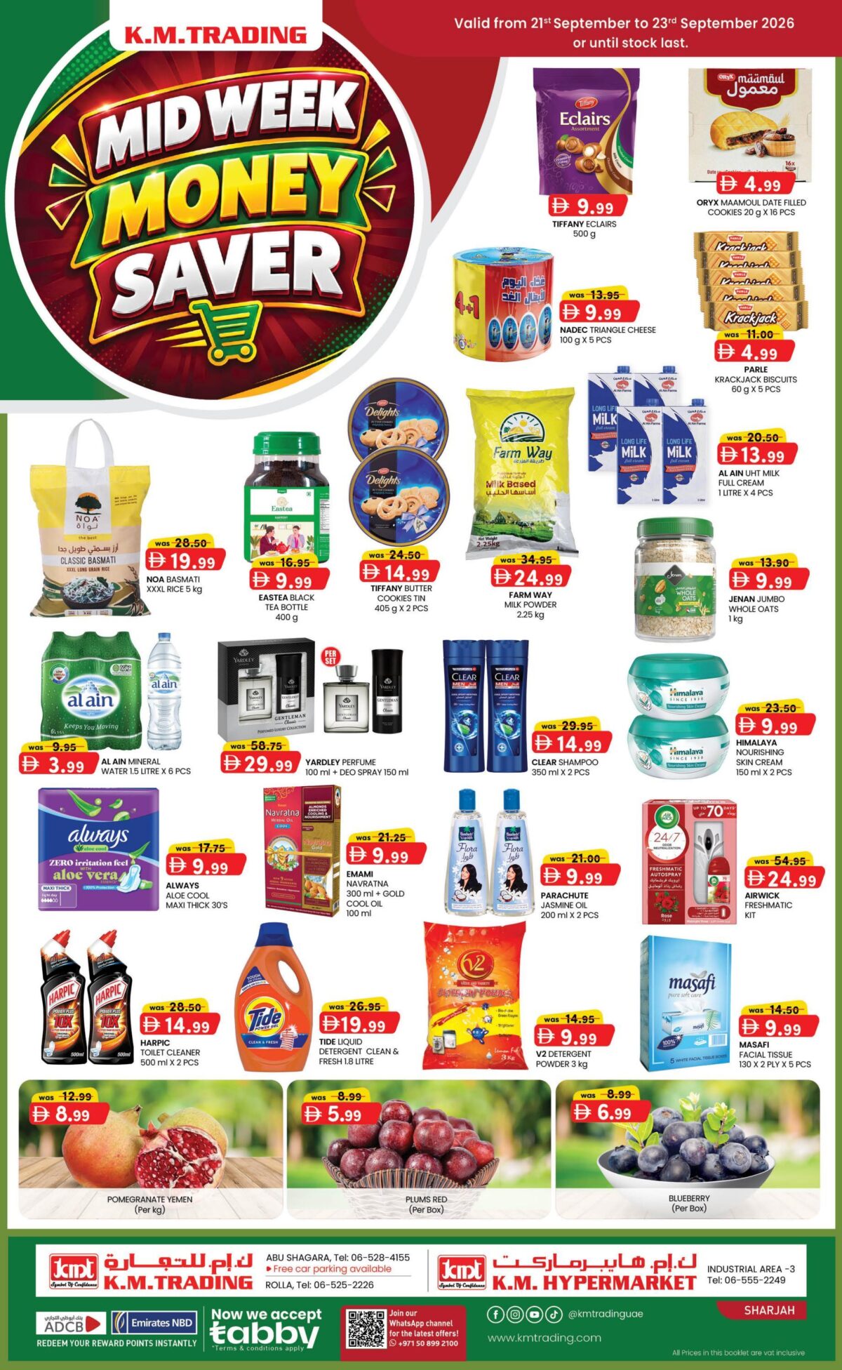 KM Trading offers in Sharjah, 21 September 2026