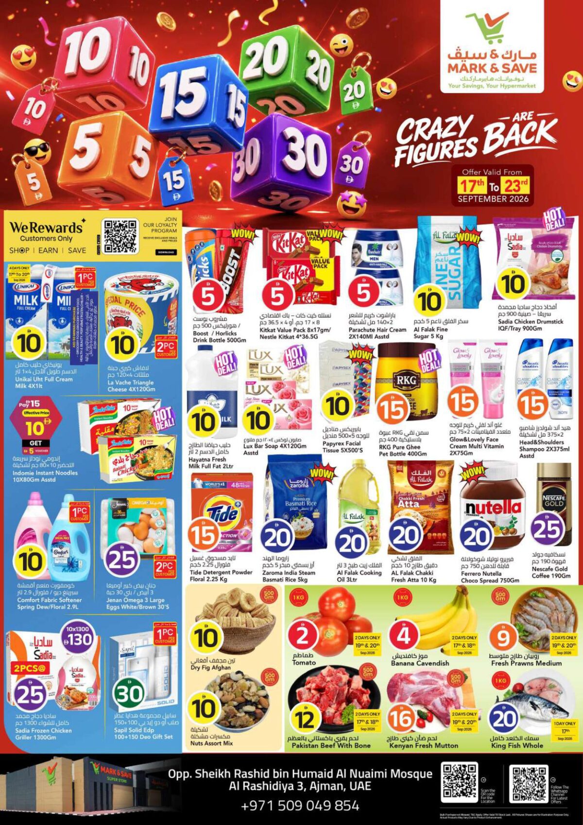 Mark & Save offers in Ajman, 17–23 September 2026