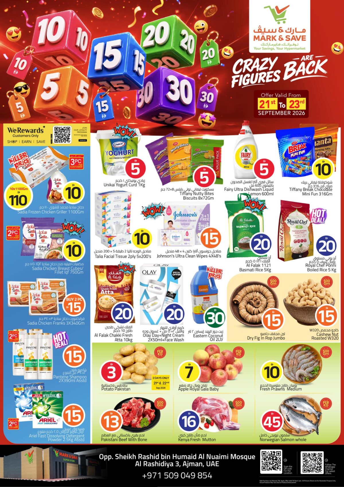 Mark & Save offers in Ajman, 21–23 September 2026
