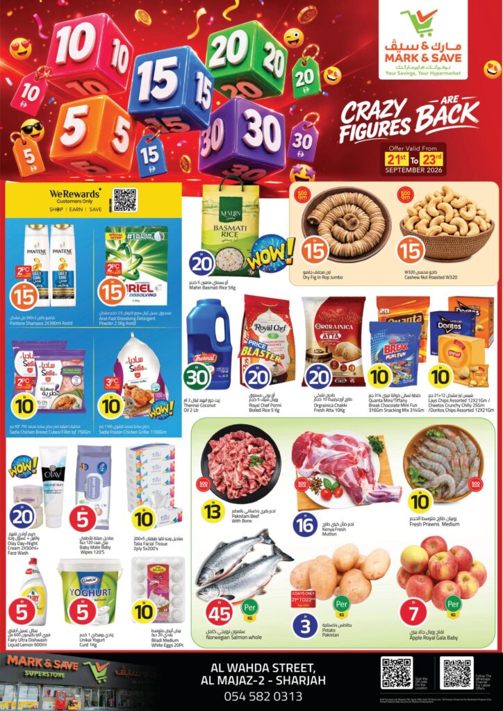 Mark & Save offers in Sharjah, 21–23 September 2026