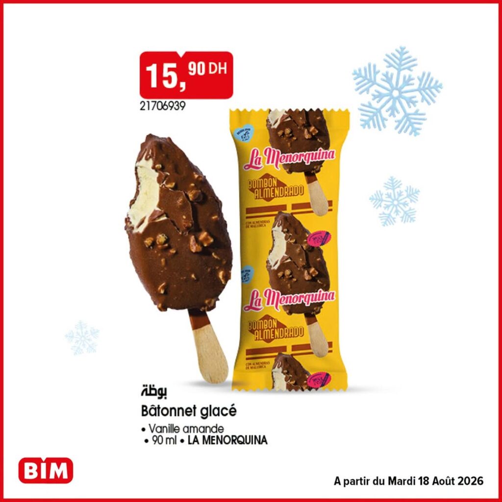 Offres Bim du 18 au 24 août 2026