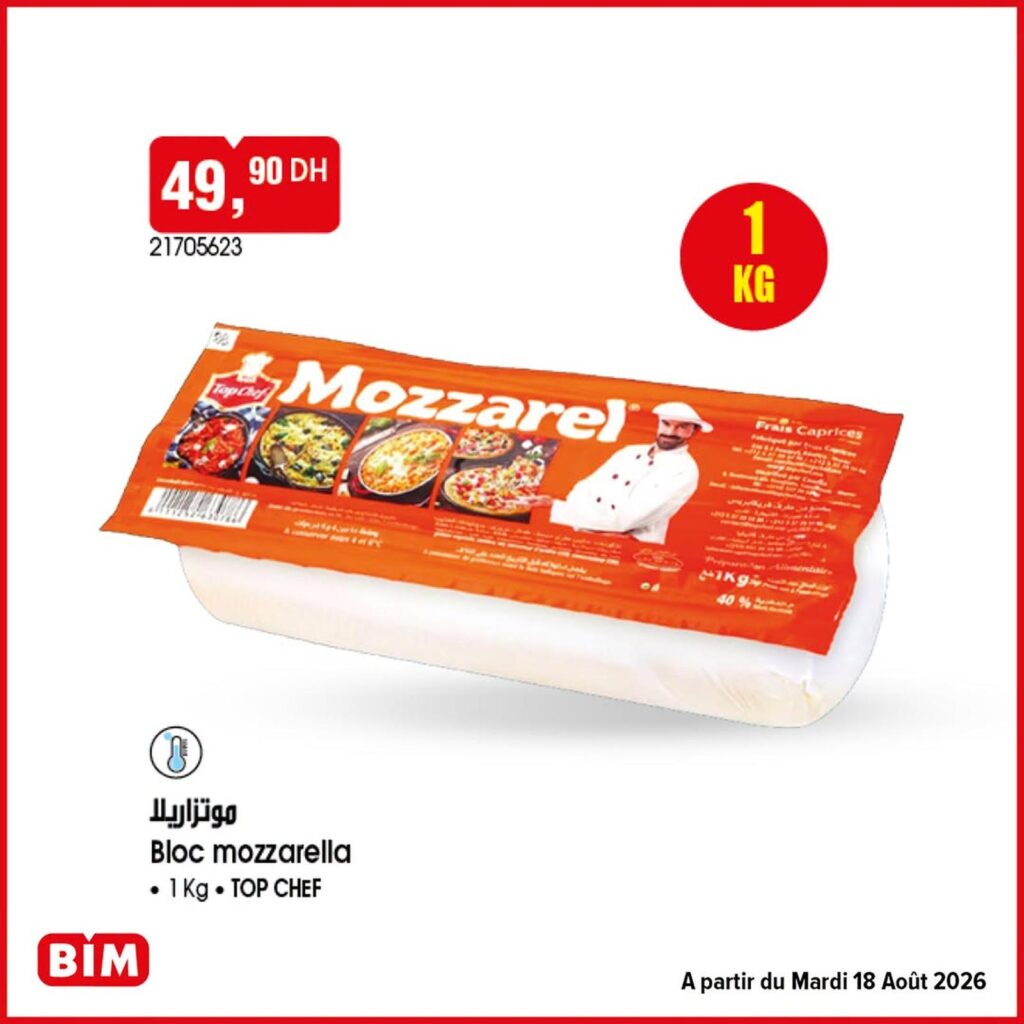 Offres Bim du 18 au 24 août 2026