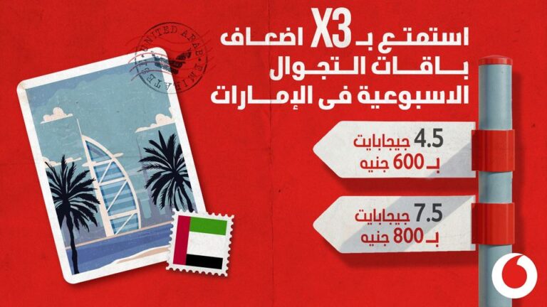 عرض باقات التجوال