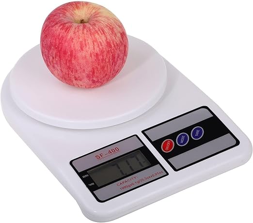 ميزان مطبخ رقمي عالي الدقة 10 كجم ب123 جنيه
