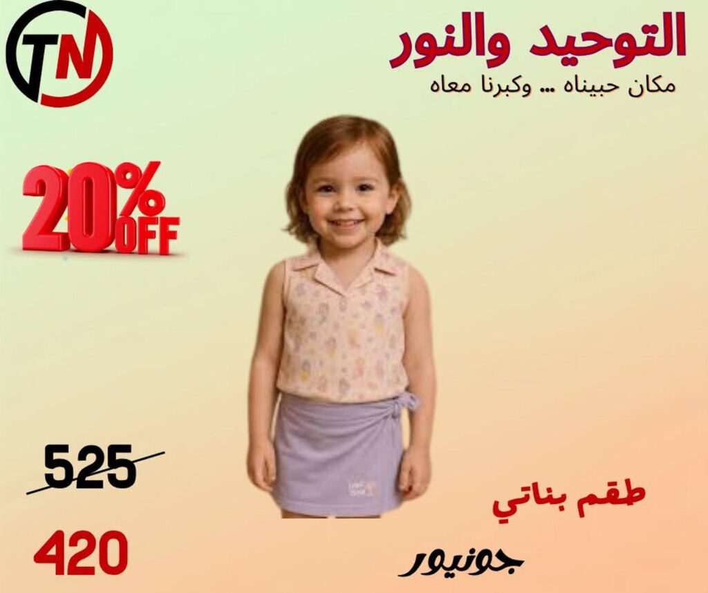عروض التوحيد والنور 20-31 أغسطس 2026 - مجلة عروض التوحيد والنور