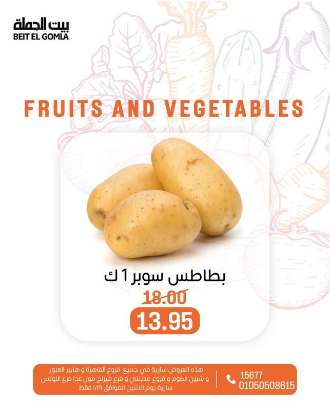 عروض بيت الجملة ليوم الإثنين 19 يناير 2026 صفحة 18 - beit elgomla offers 19-19 January 2026 page 18