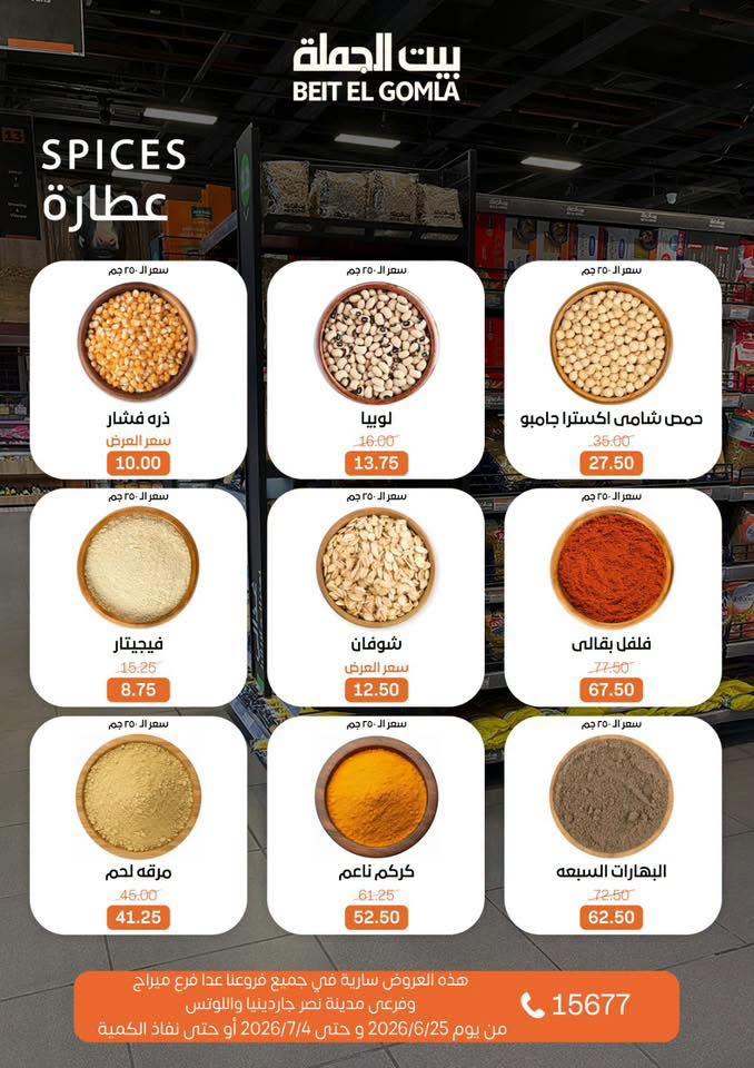 عروض بيت الجملة 25 يونيو - 25 يوليو 2026 صفحة 13