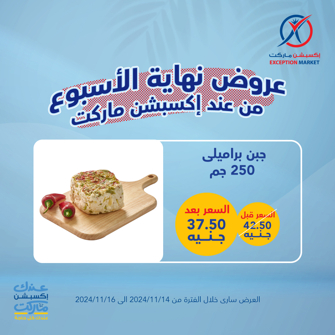 exception offers from 14nov to 16nov 2024 عروض اكسبشن من 14 نوفمبر حتى 16 نوفمبر 2024 صفحة رقم 4