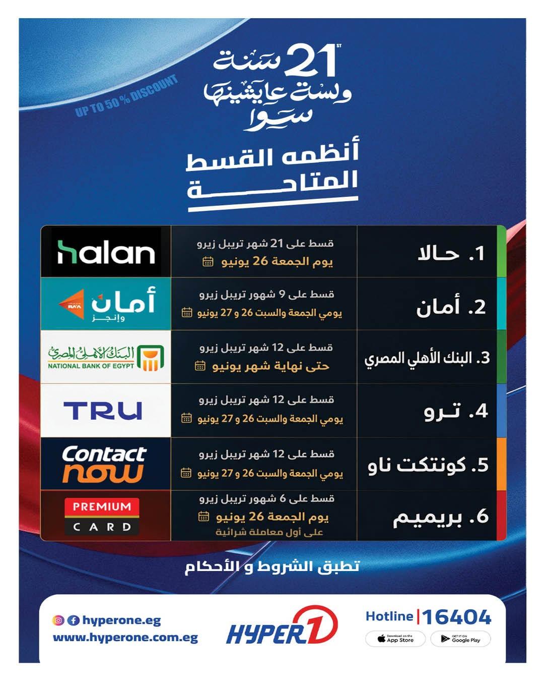 عروض هايبر وان 26 يونيو - 5 يوليو 2026 صفحة 2