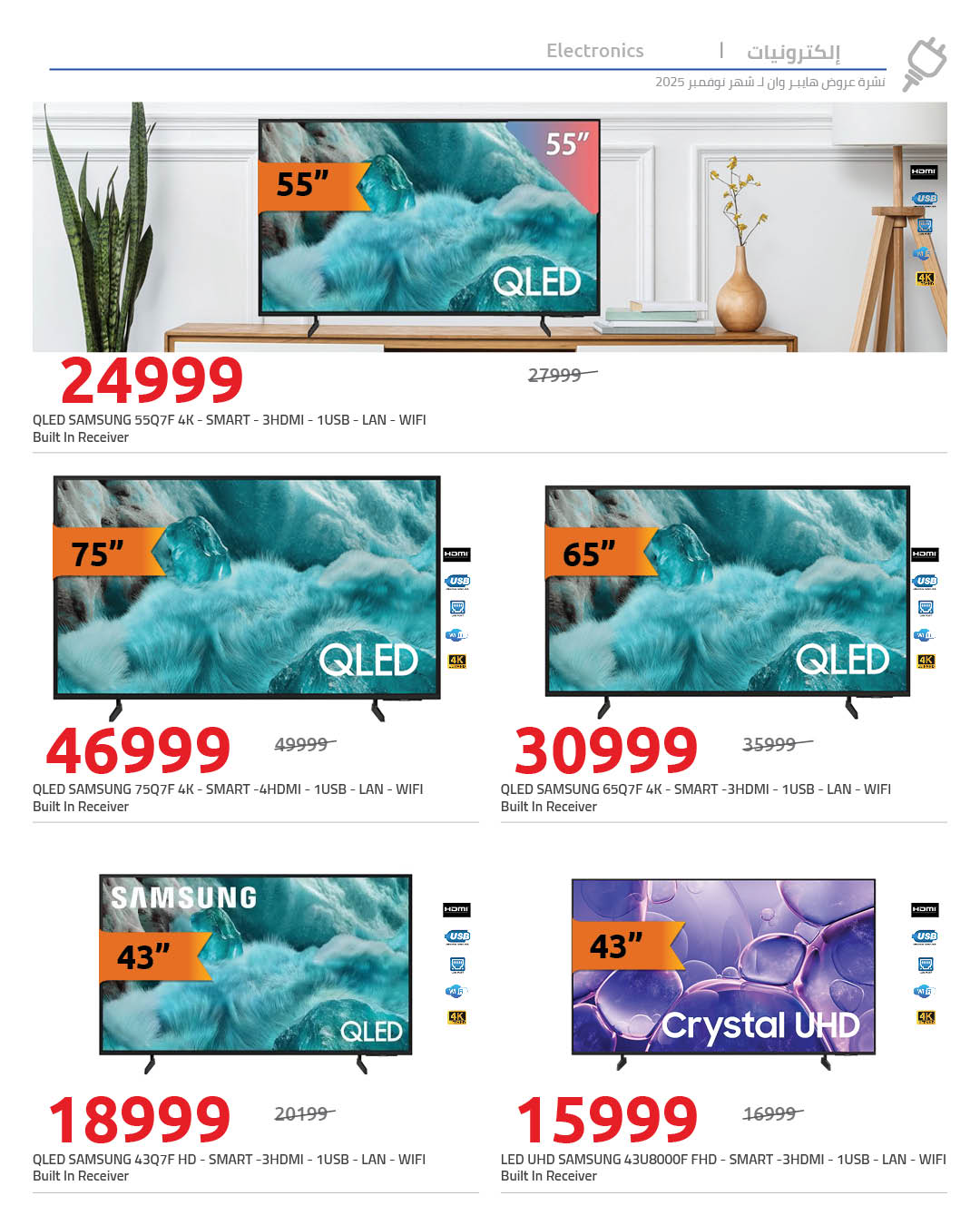 hyper-one offers from 3nov to 1nov 2025 عروض هايبر وان من 3 نوفمبر حتى 1 نوفمبر 2025 صفحة رقم 6