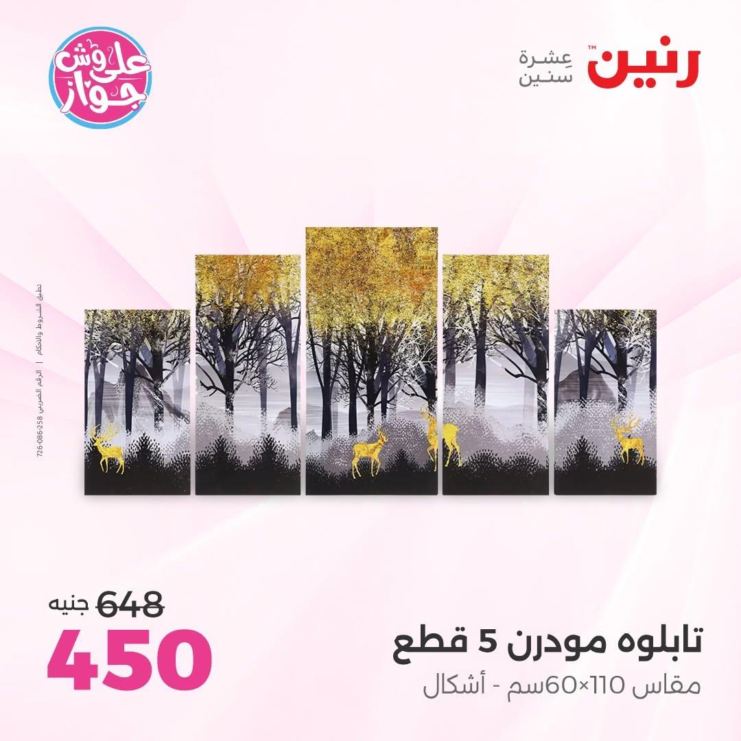 عروض رنين على الديكورات 11-13 يونيو 2026  صفحة 65 - raneen offers 11-13 June 2026 page 65