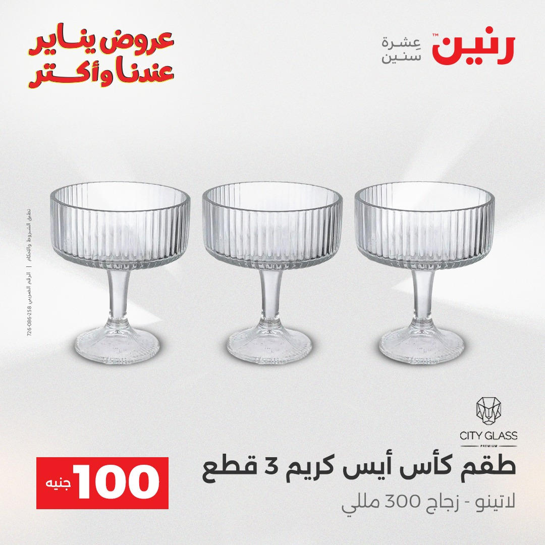 عروض رنين عرض الـ100 جنية يومى 6 و 7 يناير 2026 صفحة 14 - raneen offers from 6 January to 7 January 2026 page 14