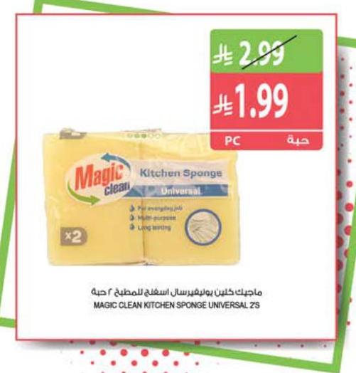 ماجيك كلين بوليفرسال اسفنج للمطبخ ٢ حبة