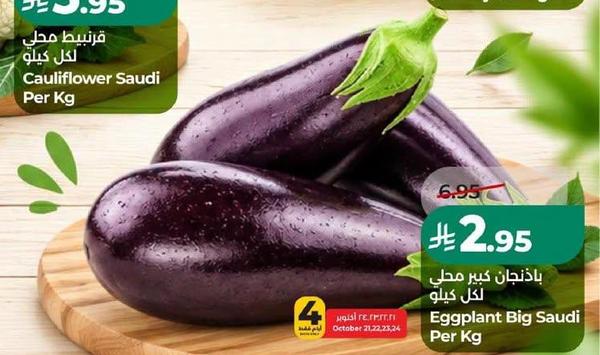 باذنجان كبير محلي لكل كيلو