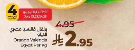 برتقال فالنسيا مصري