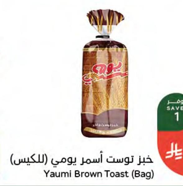 خبز توست أسمر يومي (للكيس)
