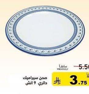 صين سيراميك دائري 9 انش