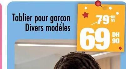 Tablier pour garçon Divers modèles