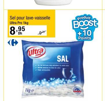 Sel pour lave-vaisselle Ultra Pro 1kg